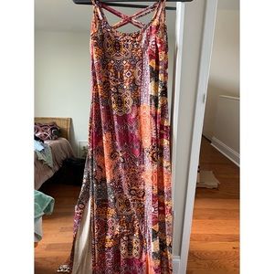 Multicolored Maxi Dress